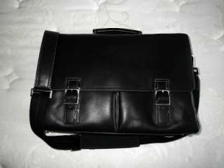 NWT Coach BLK Legacy Leather Flap Business Duffle Travel Organizer Bag 