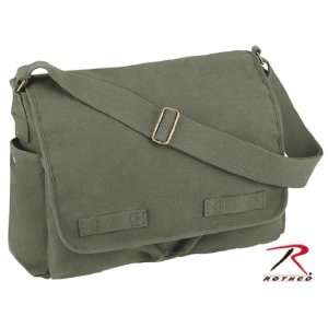   Classic Army Messenger Heavy Weight Shoulder Bag   LifeTime Warranty