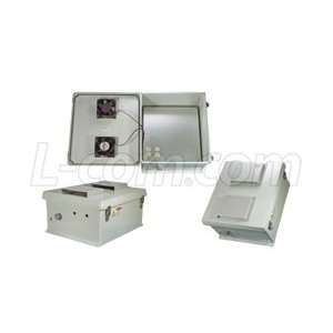   Inch 120 VAC Weatherproof Enclosure with Cooling Fan Electronics