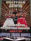 National Sports Daily issues featuring Evander Holyfield & Sugar Ray 