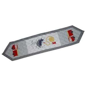  Patch Magic Fire Truck Table Runner, 72 Inch by 16 Inch 