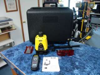 Stanley RL100 Dual Beam Manual Leveling Rotary Laser Level Kit  