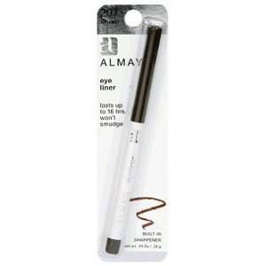 Almay Eyeliner with Built In Sharpener, Brown 207, 0.01 Ounce Packages 