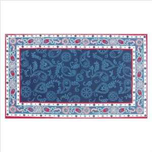  The Rug Market 16429 American Paisley Blue Rug Furniture 