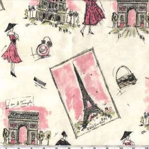  54 Wide Waverly Tres Chic Pink Fabric By The Yard Arts 