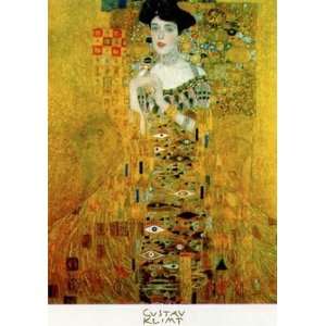  Portrait of Adele Bloch (Gold) by Gustav Klimt 10x12 
