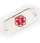 medical alert stainless id tag for bracelet $ 13 97  see 