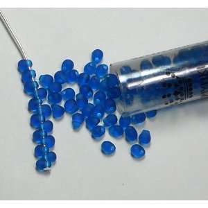  Capri Blue Transparent Matte Miyuki 3.4mm Fringe Seed Bead 