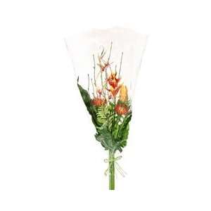   Orange Anthurium/Guzmania/Protea Tropical Bouquets 42