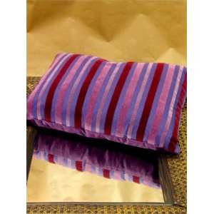  CHARTER CLUB Carved Velvet Stripes Decorative Pillow, Plum 