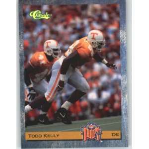  1993 Classic #56 Todd Kelly   San Francisco 49ers (RC 