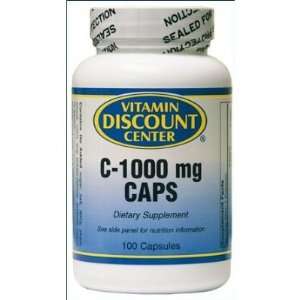  C 1000 mg Caps by Vitamin Discount Center   100 Capsules 