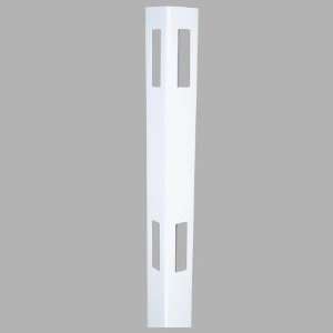   Products FW071C Vinyl Semi Privacy Fence Post