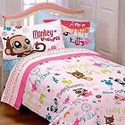 4pc new littlest pet shop lane bed in bag pink