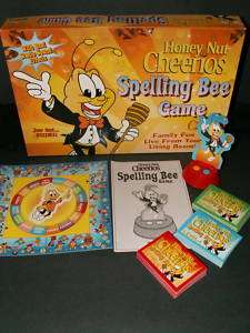 Honey Nut Cheerios Spelling Bee Game Briarpatch CIB  