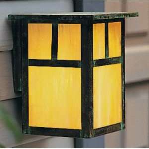   Mission Craftsman / Mission 1 Light Outdoor Wall Sconce from the Mis