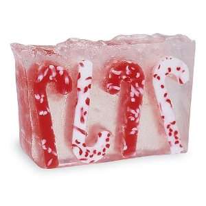   Primal Elements Candy Cane 6.5 Oz. Handmade Glycerin Bar Soap Beauty