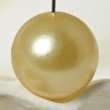 Round GOLDEN SOUTH SEA PEARL Lombok 2.15 g / 11.39 mm  