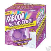 KABOOM SCRUB FREE CONTINUOUS TOILET CLEANING SYSTEM  