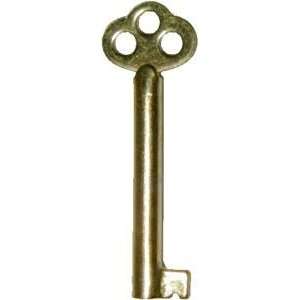  Brass Plated Steel Key