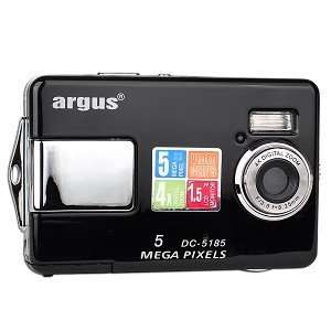  Argus DC 5185 5MP 4x Digital Zoom Camera/PC Camera (Black 