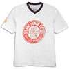 Rocawear Battleground S/S V Knit   Mens   White / Red