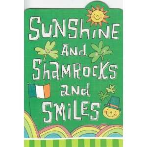   Day Card Sunshine and Shamrocks and Smiles