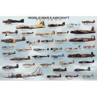  Safari 287021 World War II Aircraft Poster   Pack Of 3 