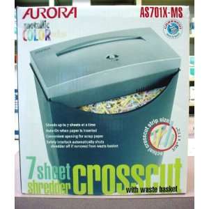  AURORA Crosscut Paper Shredder AS701X Electronics