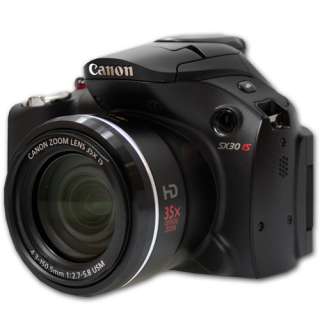 Canon PowerShot SX30 IS Digital Camera (Black)  