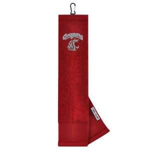  Washington State Cougars NCAA Embroidered Tri Fold Towel 
