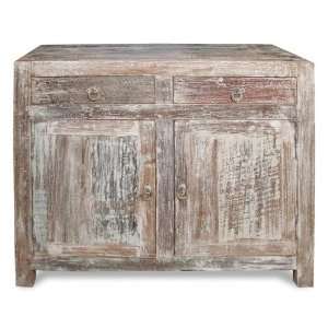  Rustic Finish Indian Rose Wood Side Board 