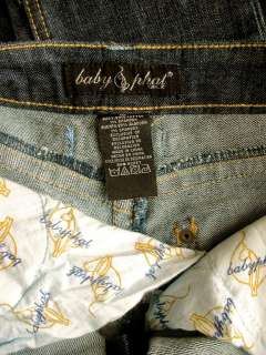 Baby Phat Girls Embroidered Kitty Logo Jeans 12 #2165  