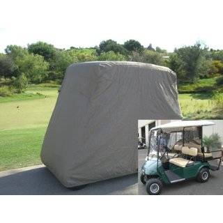   Golf Cart Cover fits E Z GO, Club Car and Yamaha G model   Taupe