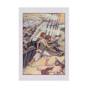  Robinson Crusoe Our Ship Being Disabled 20x30 poster