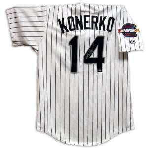 Paul Konerko Chicago White Sox Autographed Jersey with 