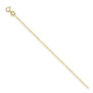  10k Gold Carded Cable Rope Chain 20 Inches Jewelry