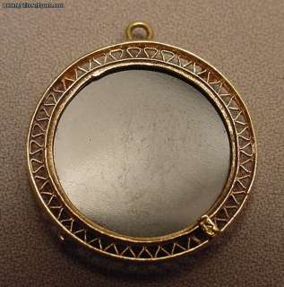 Antique Carved Carnelian Agate 14k Gold Pendant  