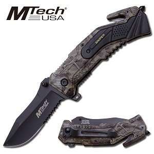  Mtech USA MT 592CA Folding Knife (4.75 Inch Closed 