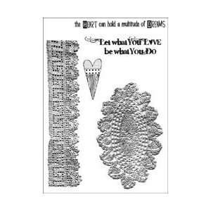 New   Studio 490 Cling Rubber Stamp Set by Stampers Anonymous