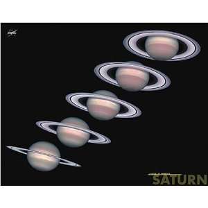  Saturn   Change of Seasons Poster Print, 19.75x15.75