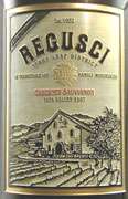 Regusci Winery Estate Cabernet Sauvignon 2002 
