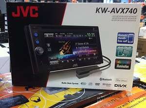 JVC KW AVX740 Car DVD Player BRAND NEW  46838044359 