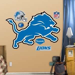  NFL Detroit Lions Logo Fat Head