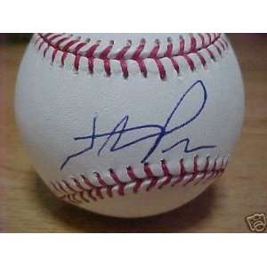  Signed Hunter Pence Baseball   Autographed Baseballs 