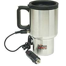 Burton 12 Volt Java To Go 16oz Stainless Coffee Cup  