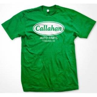  Tommy Boy Callahan Auto Parts Green T shirt Tee Clothing