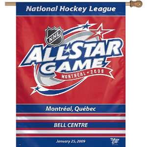  Wincraft NHL 2009 All Star Game 27x37 Flag Sports 
