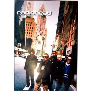  Radiohead Group Nyc New York 24x34 Poster