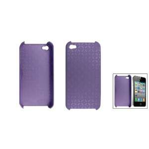   Hard Plastic Laser Cut Protector Cover for iPhone 4 4G Electronics